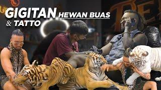 GIGITAN HEWAN BUAS DAN TATTO, REPEAT TATTOO STUDIO #AudreyA #KINGOFTHEJUNGLE