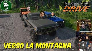 UNA MONTAGNA DA SCALARE - Avventure a 4 ruote con la banda (BeamNG)