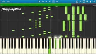 aSongScout arr, Cars 2 Main Theme - Piano - Synthesia