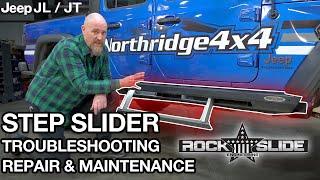 How to Troubleshoot Rockslide Engineering Step Sliders