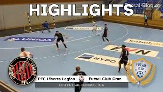PFC Liberta Legion - Futsal Club Graz (Highlights)