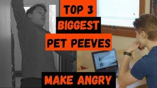 Top 3 Biggest Pet Peeves