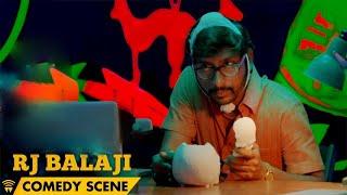 Naanum Rowdy Dhaan - RJ Balaji Comedy Scene | Vijay Sethupathi, Nayanthara, Vignesh Shivan