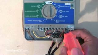 How to Install (Wire) a Sprinkler Controller