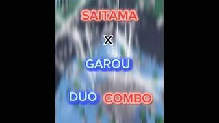 Saitama X Garou Duo Combo || The Strongest Battlegrounds #battleground #roblox