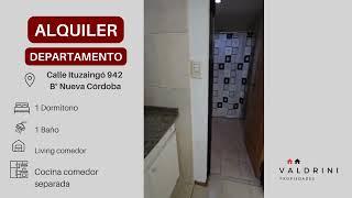 DEPARTAMENTO NUEVA CORDOBA 1 DORMITORIO - ALQUILER