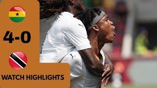 GHANA VS TRINIDAD & TOBAGO(4-0)-UNITY CUP-GOALS&HIGHLIGHTS