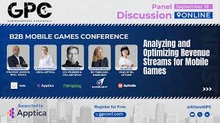 Analyzing and Optimizing Revenue Streams for Mobile Games | GPC Online 2024 - 2nd Edition