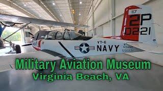 Visiting the very cool Virginia Beach Military Aviation Museum