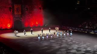 Belfast International Tattoo 2024 Schomberg Fife & Drum with Kathryn Stewart Dance display team