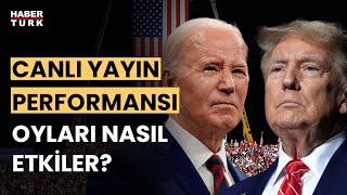 Trump ve Biden canlı yayında kozlarını paylaşacak! Oray Eğin anlattı