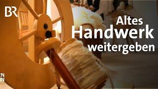 Ein Hoch auf Wolle und altes Handwerk: Spinnrad-Workshop in Puchheim | Schwaben + Altbayern | BR