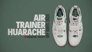 OFF WHITE 2024 Corteiz x Nike Air Trainer Huarache | DETAILED LOOK + PRICE