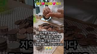 돼지저금통 깨서 입금하기