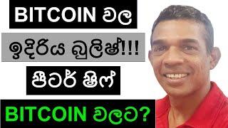 BITCOIN වල ඉදිරිය බුලිෂ්!!! | පීටර් ෂිෆ් BITCOIN වලට!!!