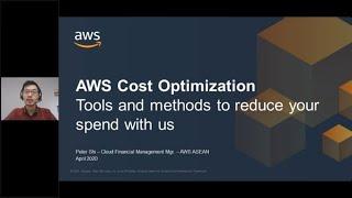 AWS Cost Optimization: Tools and Methods to  Reduce Your Spend With Us
