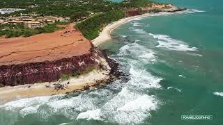 Rio Grande do Norte Visto de Cima - Natal Praia da Pipa Genipabu Lagoa Alcaçuz Madeiro Drone 4k