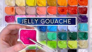 The BEST Gouache Paint? | In Depth Review & Test of Satisfying Jelly Gouache