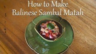 Balinese Sambal Matah