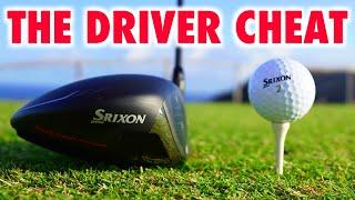 Straighter Driver Shots With This Shoulder Turn Cheat - Simple Golf Swing Drill