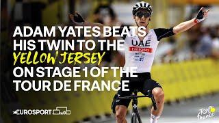 YATES BROTHERS BATTLE FOR THE YELLOW JERSEY  at the Tour De France  | Eurosport Cycling