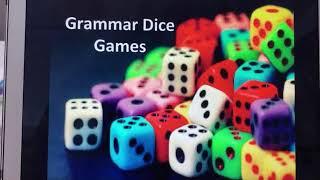 Grammar dice games