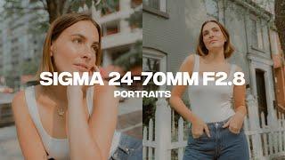 Sigma 24-70mm f2.8 DG DN Art + Sony A7IV Portrait BTS Photography