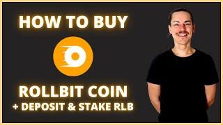 How To Buy Rollbit Coin - Including Tutorial To Deposit RLB To Account & Stake In Lottery