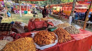 গ্রামের ঐতিহ্যবাহী শীতকালীন পৌষ মেলা - Winter Village Fair in Bangladesh