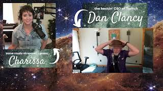 Twitch Music Streamer Interviews Dan Clancy, CEO of Twitch and Sings a Virtual Duet