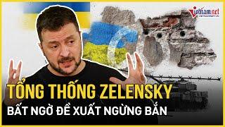 Ông Zelensky bất ngờ đề xuất ngừng bắn, sẵn sàng hợp tác với Mỹ “chiều lòng” ông Trump | VietNamNet