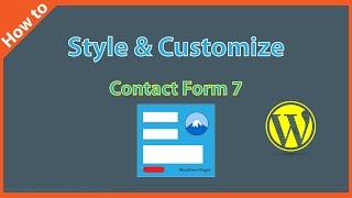 How to Style and Customize Contact Form 7