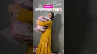 Huge MEESHO Anarkali Haul #shorts #meesho