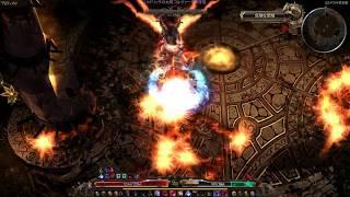 Grim Dawn 酸冷気ヴォレイシャスリーチ ウィッチハンター [ VS コルヴァーク ]