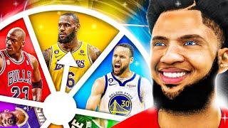 Wheel of NBA PLAYERS Create My BUILD.. (NBA 2K24)