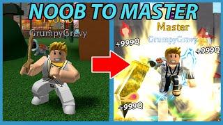 I Unlocked The Master Rank! Max Power & Ninjutsu! Roblox OP Ninja Simulator