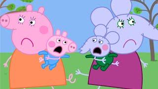 Mummy Elephant vs Mummy Pig | Peppa Pig Funny Animation