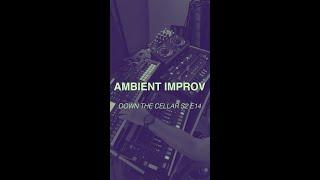 Ambient Improv / Down The Cellar S2E14 [ #dawless #ambient #octatrack #tr8s #mx1 #avalon ]