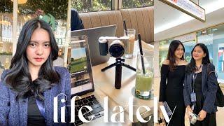 life in Jakarta | a busy week, my realistic 9-5 work routine & meeting Kak @shazhania ! ‍˚ʚɞ˚