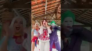 TIK TOK DA SONIVEIRASAHY como Arlequina e Coringa