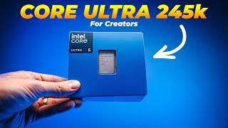 7800x3D vs Intel Core Ultra 5 245k - Should CREATORS buy a GAMING CPU?