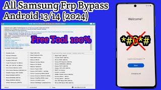 2024 All Samsung Frp Bypass Tool | Unlock Samsung Frp Android 13/14 Adb Enable Fail Without *#0*#