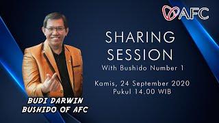 Sharing Session bersama Budi Darwin, Bushido pertama AFC Life Science.