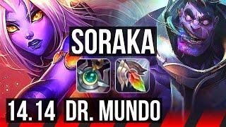 SORAKA vs DR. MUNDO (TOP) | 2/1/20, 500+ games | EUNE Master | 14.14