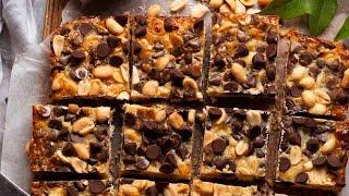 No-Bowl Chocolate Nut Bars