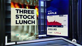 3-Stock Lunch: Apple, Amazon & Netflix