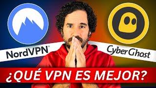 Comparación NordVPN vs CyberGhost VPN 2024 | ¿ Cuál es la mejor VPN ?