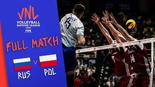 Russia  Poland - Full Match | Men’s Volleyball Nations League 2019