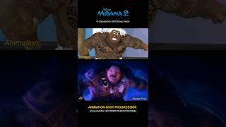 Moana 2 | Maui Shot Progression #shots