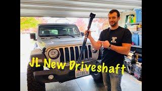 New JL Wrangler Front Driveshaft from Adams Driveshafts!